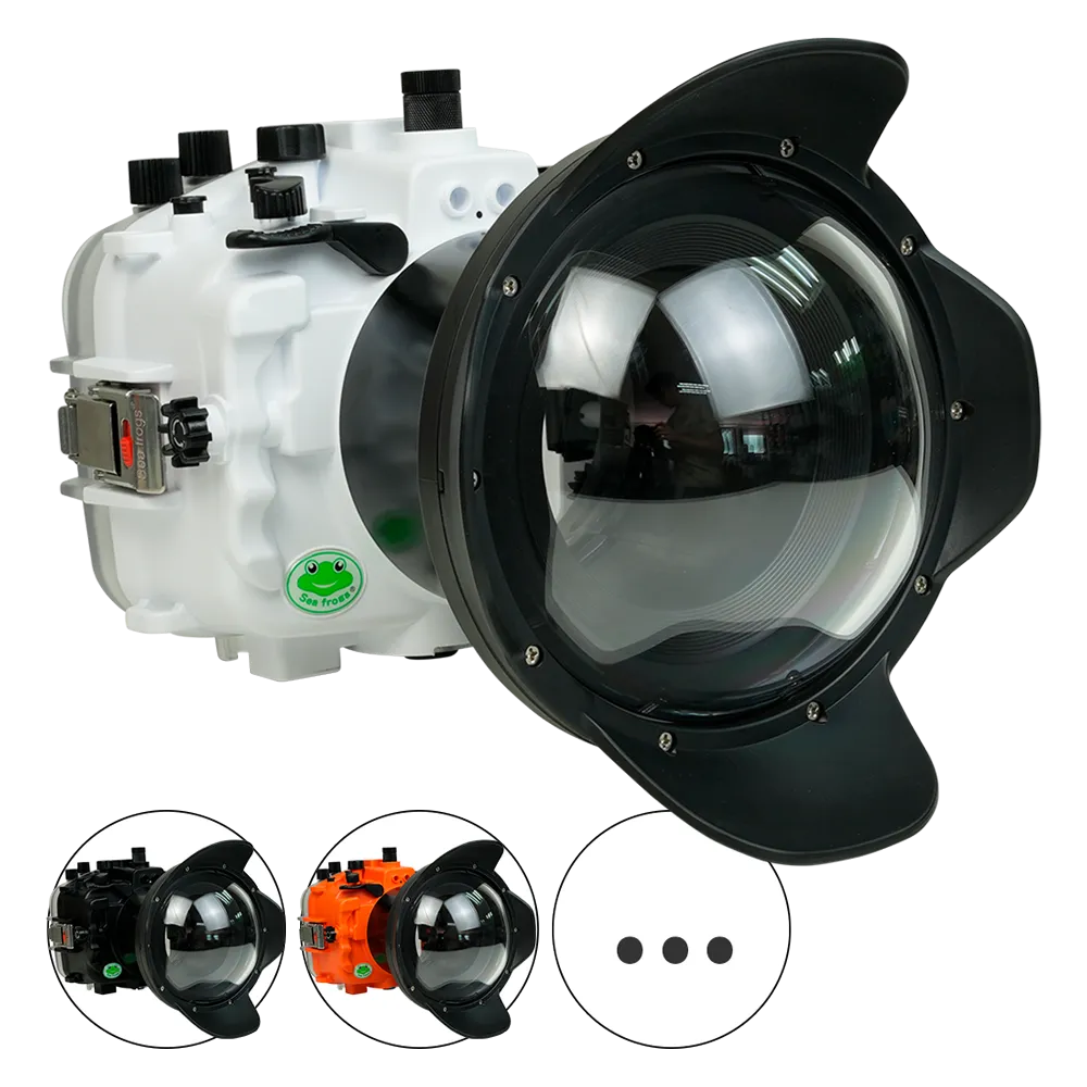 Salted Line Sea Frogs Underwater Camera Housing for Sony A7IV with V2 Dome Port - Image 9
