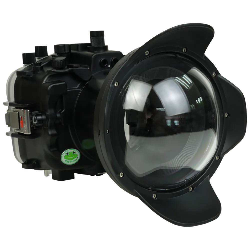 Salted Line Sea Frogs Underwater Camera Housing for Sony A7IV with V2 Dome Port - Image 18