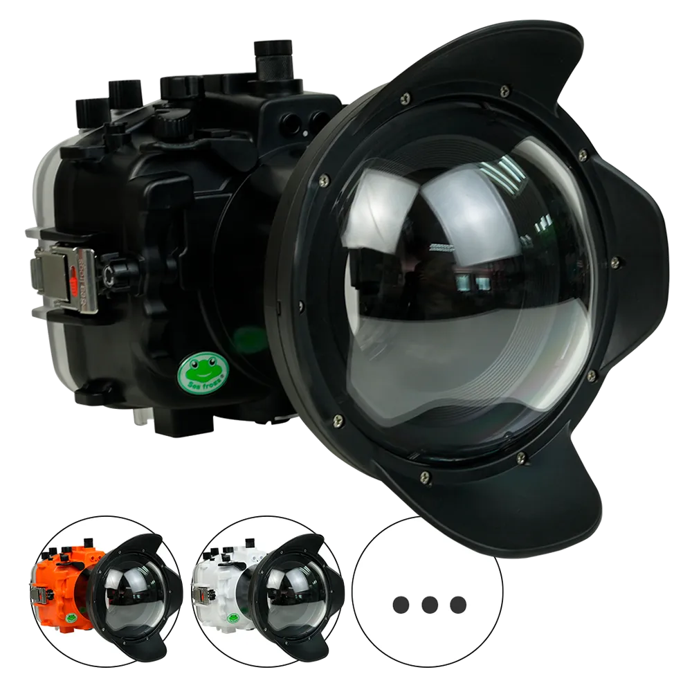 Salted Line Sea Frogs Underwater Camera Housing for Sony A7IV with V2 Dome Port - Image 19