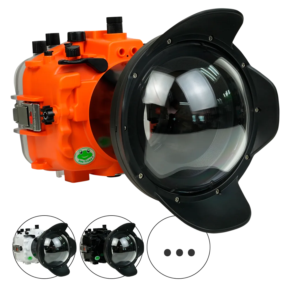 Salted Line Sea Frogs Underwater Camera Housing for Sony A7IV with V2 Dome Port - Image 3