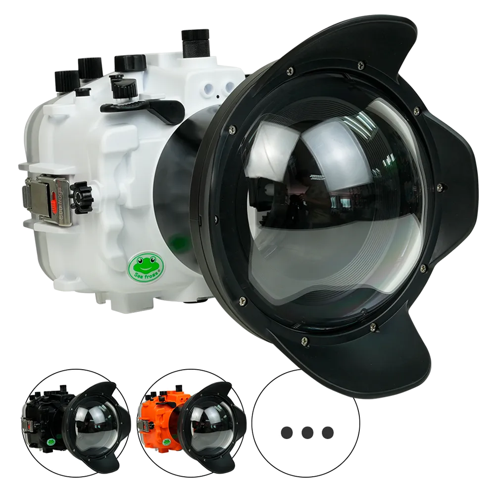 Salted Line Sea Frogs Underwater Camera Housing for Sony A7IV with V2 Dome Port - Image 11