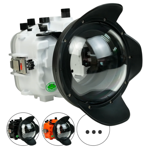 Salted Line Sea Frogs Underwater Camera Housing for Sony A7IV with V7 Dome Port
