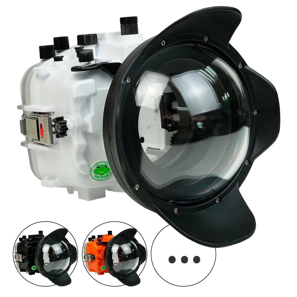 Salted Line Sea Frogs Underwater Camera Housing for Sony A7IV with V7 Dome Port