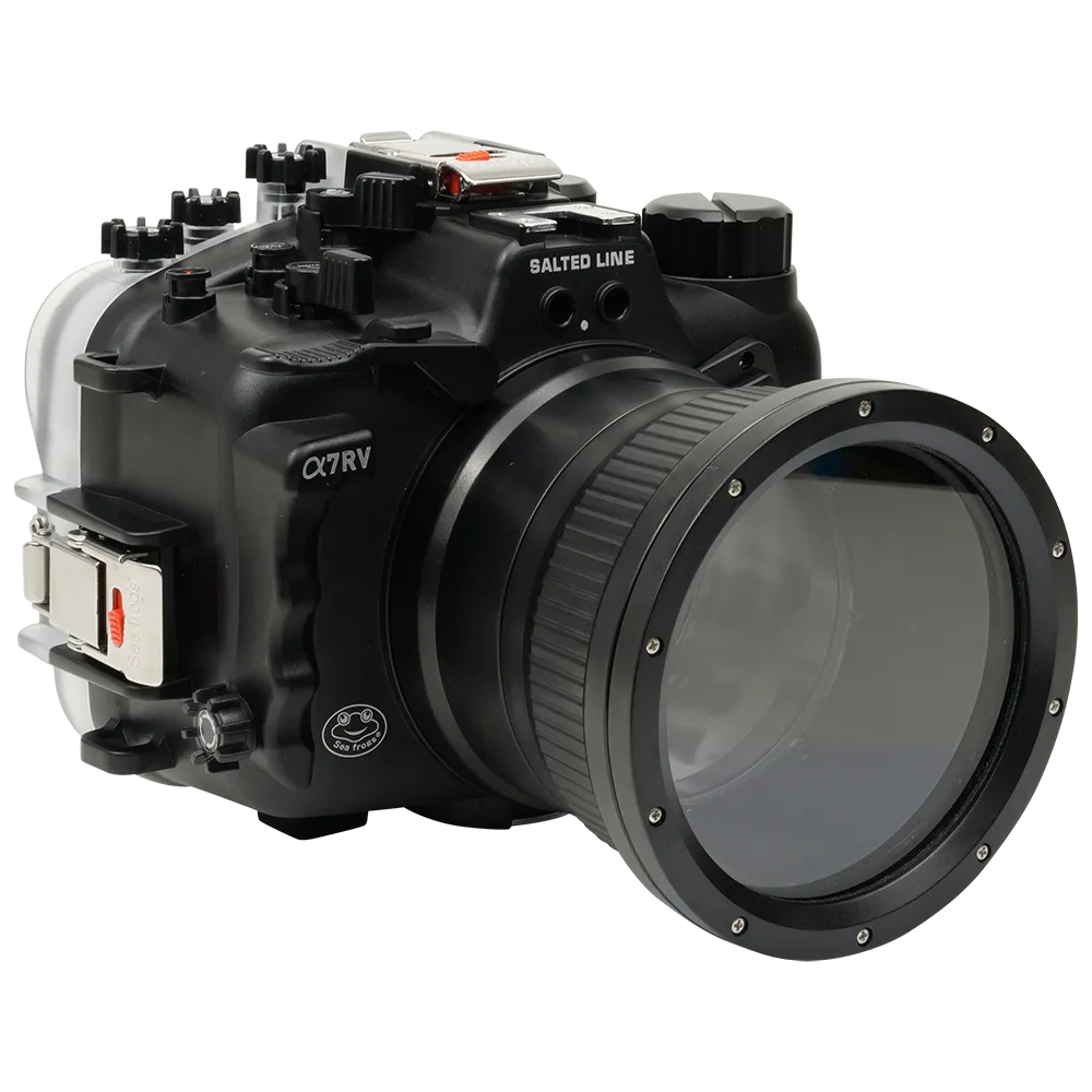 Salted Line Sea Frogs Underwater Camera Housing for Sony A7RV/A7V with 4'' Glass Flat Port - Image 2