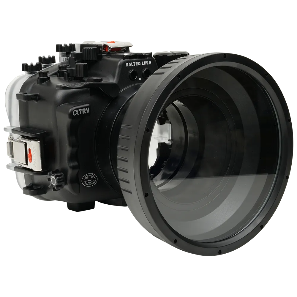 Salted Line Sea Frogs Underwater Camera Housing for Sony A7RV/A7V with 6'' Glass Flat Port - Image 3