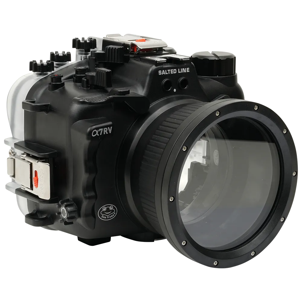 Salted Line Sea Frogs Underwater Camera Housing for Sony A7RV/A7V with 4'' Glass Flat Port - Image 4