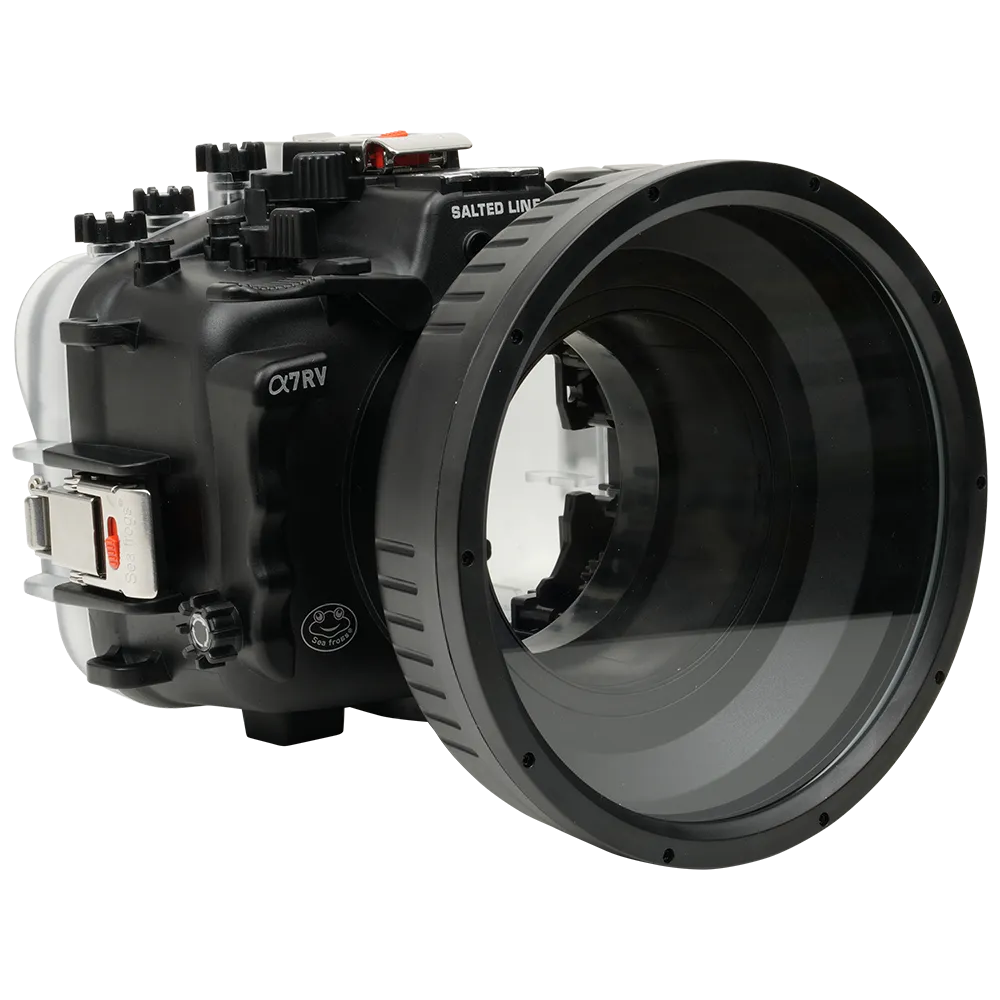Salted Line Sea Frogs Underwater Camera Housing for Sony A7RV/A7V with 6'' Glass Flat Port - Image 4