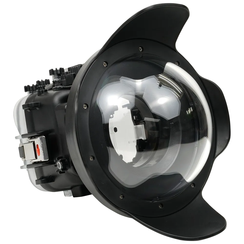 Salted Line Sea Frogs Underwater Camera Housing for Sony A7RV/A7V with V1 Dome Port - Image 5