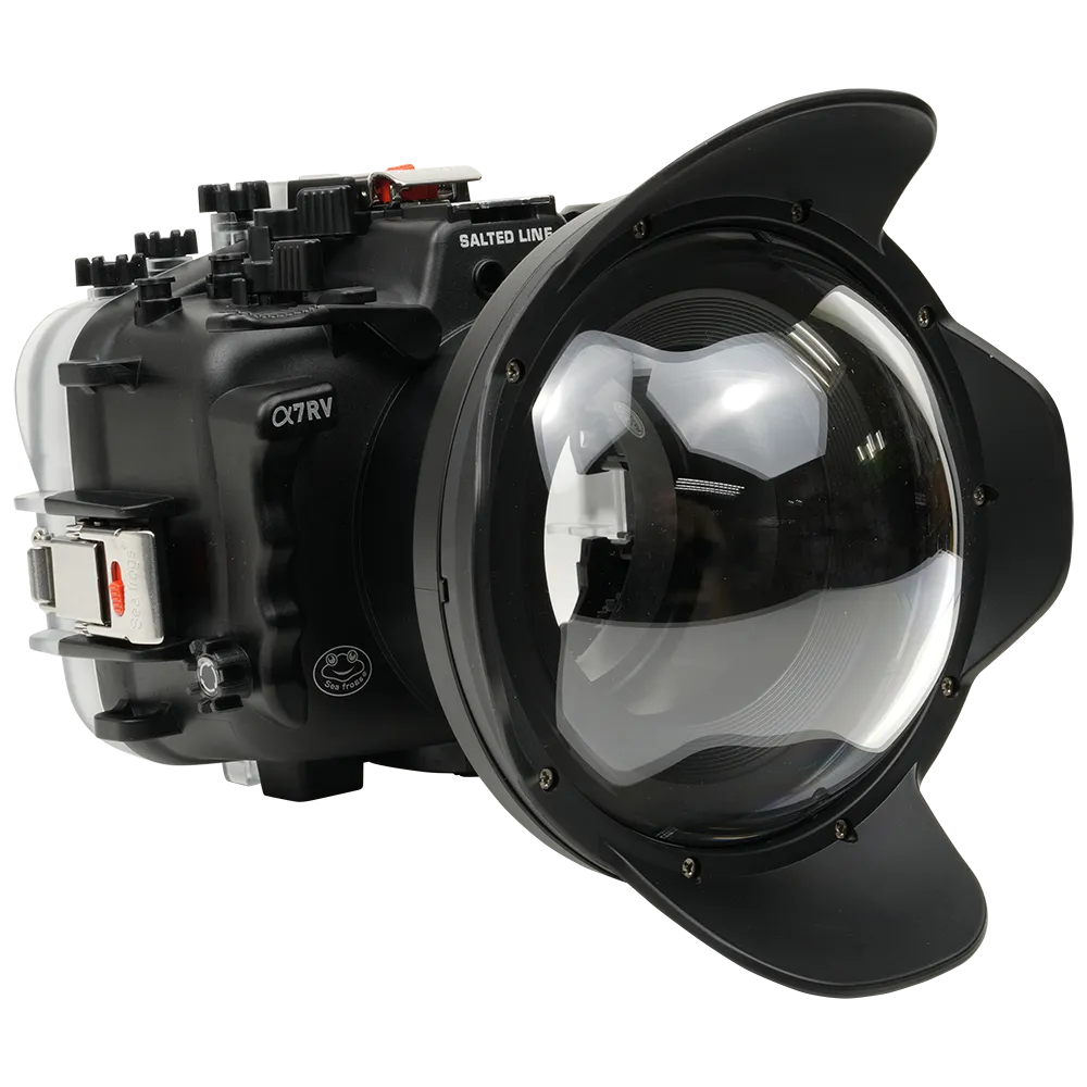 Salted Line Sea Frogs Underwater Camera Housing for Sony A7RV/A7V with V10 Dome Port - Image 4