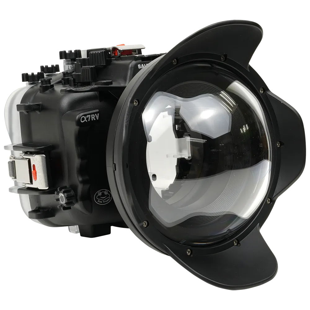 Salted Line Sea Frogs Underwater Camera Housing for Sony A7RV/A7V with V7 Dome Port - Image 4