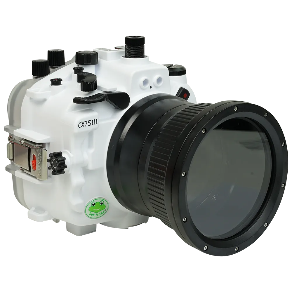 Salted Line Sea Frogs Underwater Camera Housing for Sony A7SIII with 4'' Glass Flat Port - Image 6