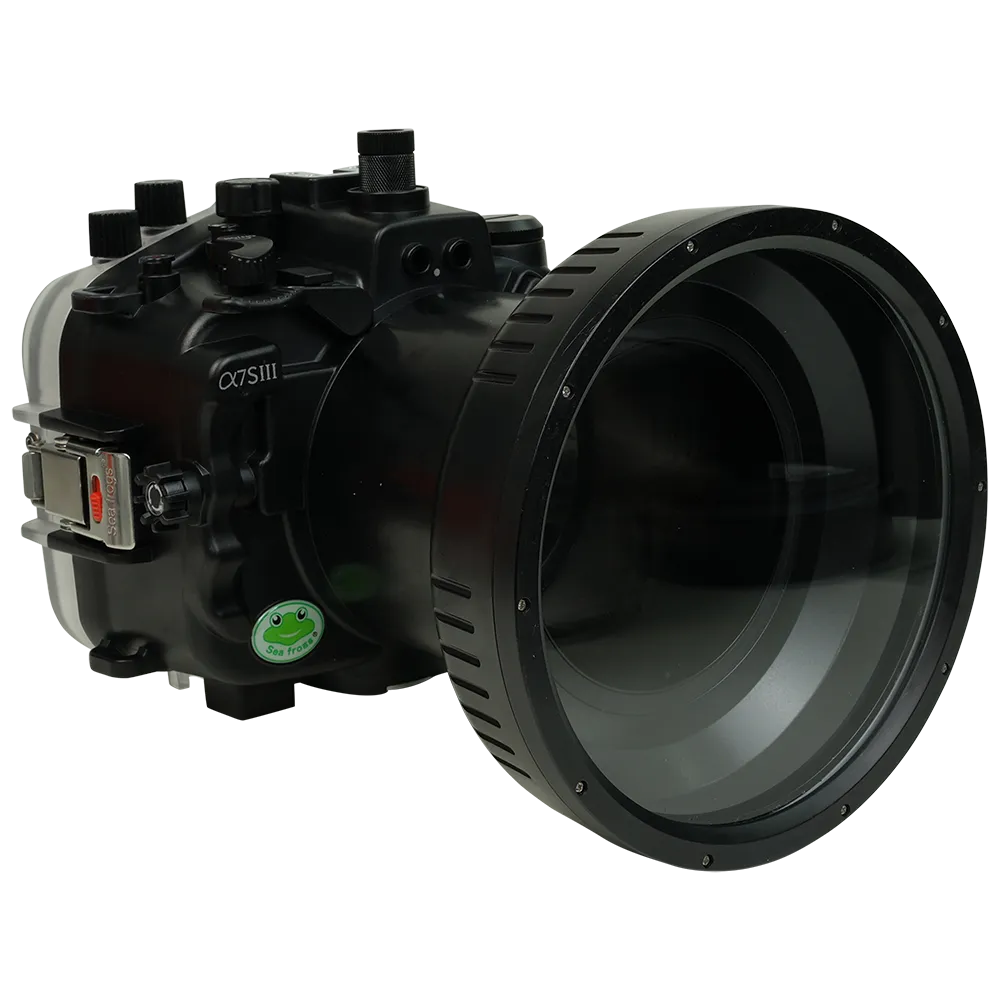 Salted Line Sea Frogs Underwater Camera Housing for Sony A7SIII with 6'' Glass Flat Port - Image 6
