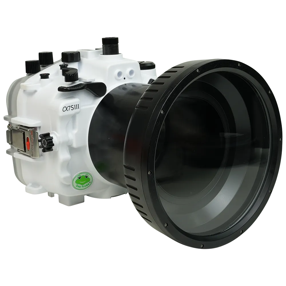 Salted Line Sea Frogs Underwater Camera Housing for Sony A7SIII with 6'' Glass Flat Port - Image 2