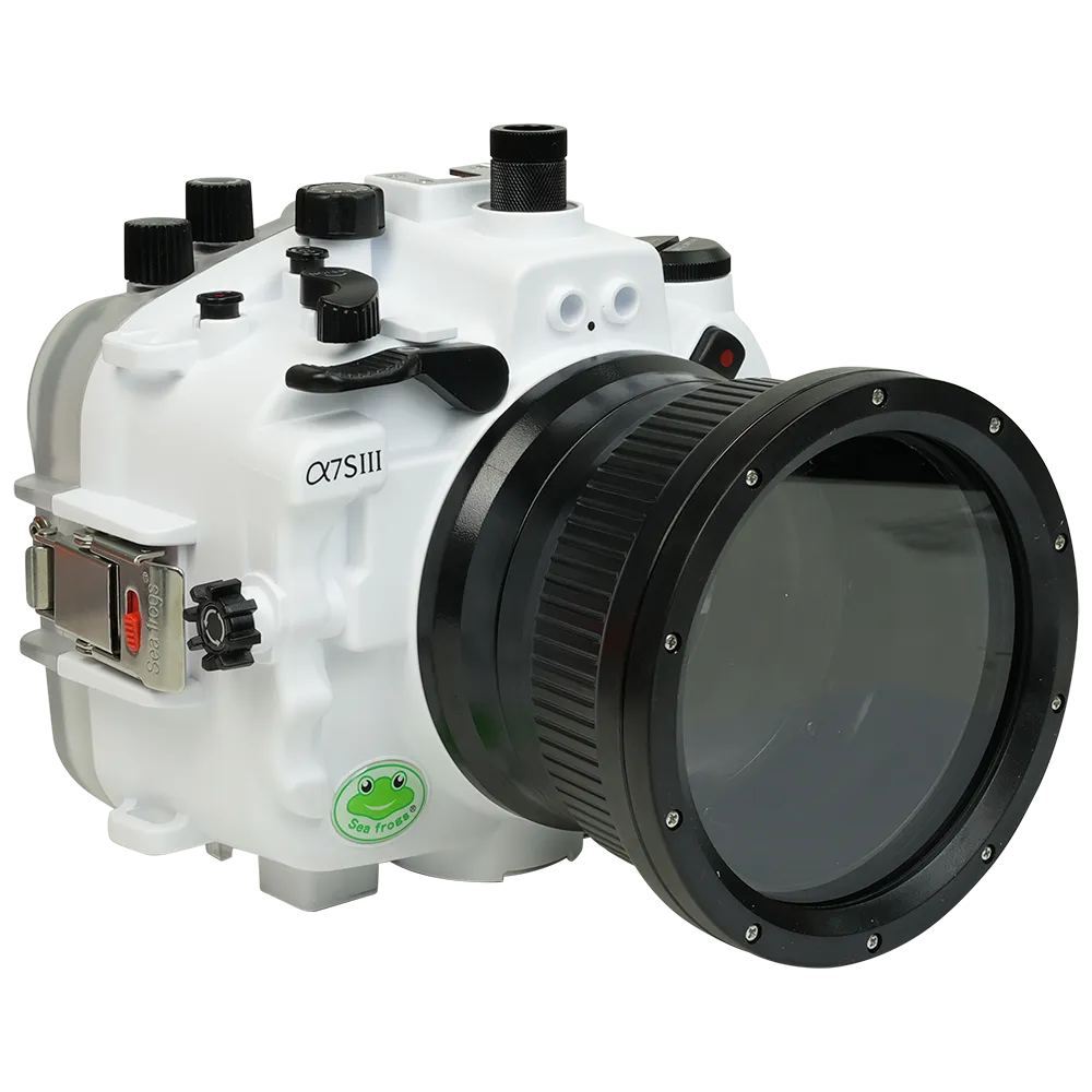 Salted Line Sea Frogs Underwater Camera Housing for Sony A7SIII with 4'' Glass Flat Port - Image 7