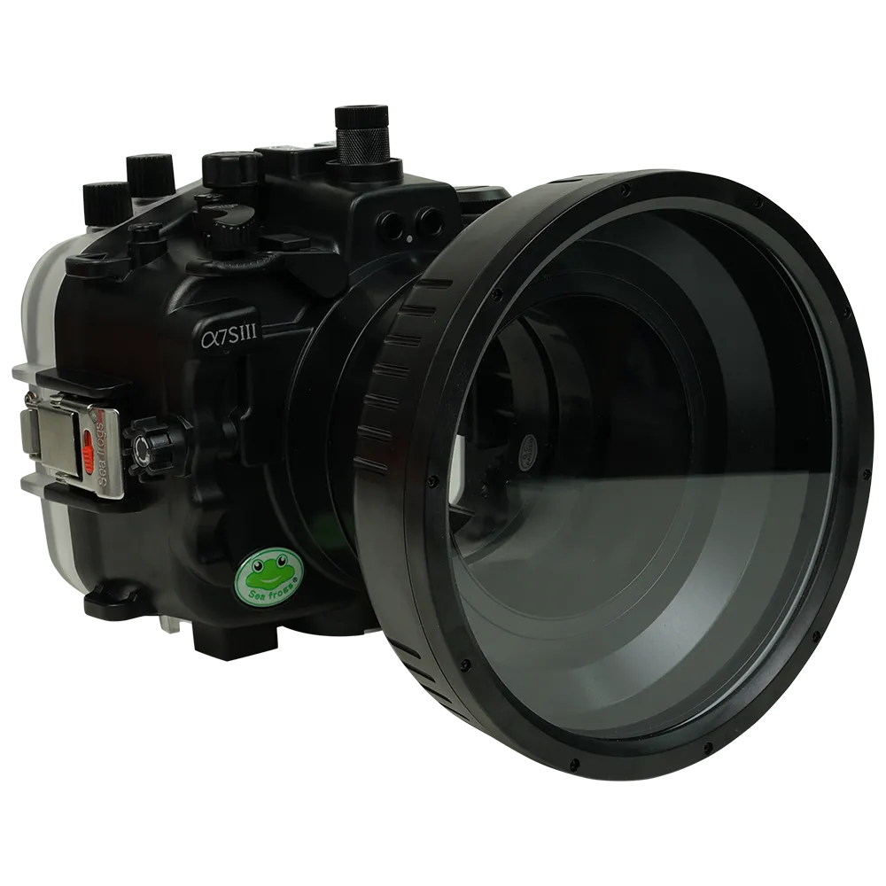 Salted Line Sea Frogs Underwater Camera Housing for Sony A7SIII with 6'' Glass Flat Port - Image 7