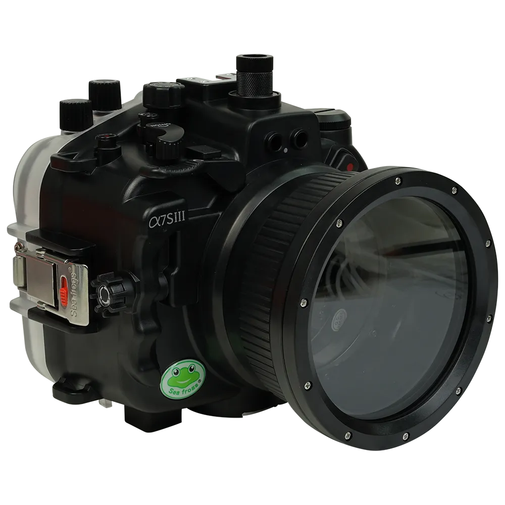 Salted Line Sea Frogs Underwater Camera Housing for Sony A7SIII with 4'' Glass Flat Port - Image 12