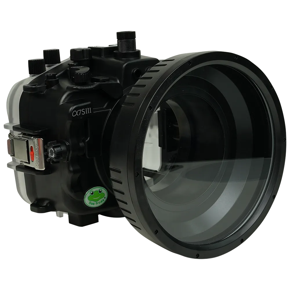 Salted Line Sea Frogs Underwater Camera Housing for Sony A7SIII with 6'' Glass Flat Port - Image 8