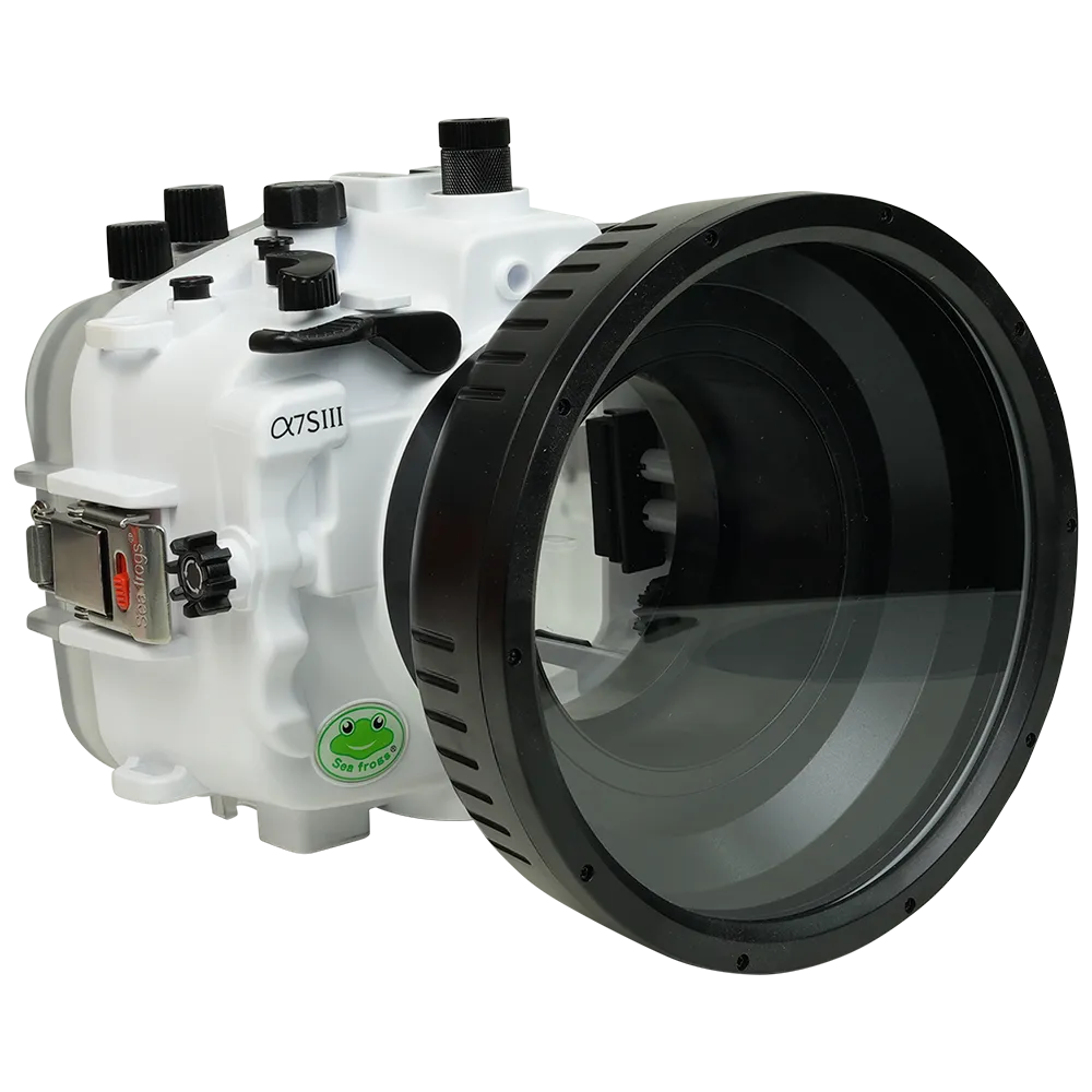 Salted Line Sea Frogs Underwater Camera Housing for Sony A7SIII with 6'' Glass Flat Port - Image 4