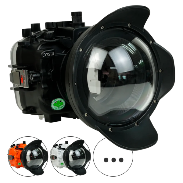 Salted Line Sea Frogs Underwater Camera Housing for Sony A7SIII with V10 Dome Port