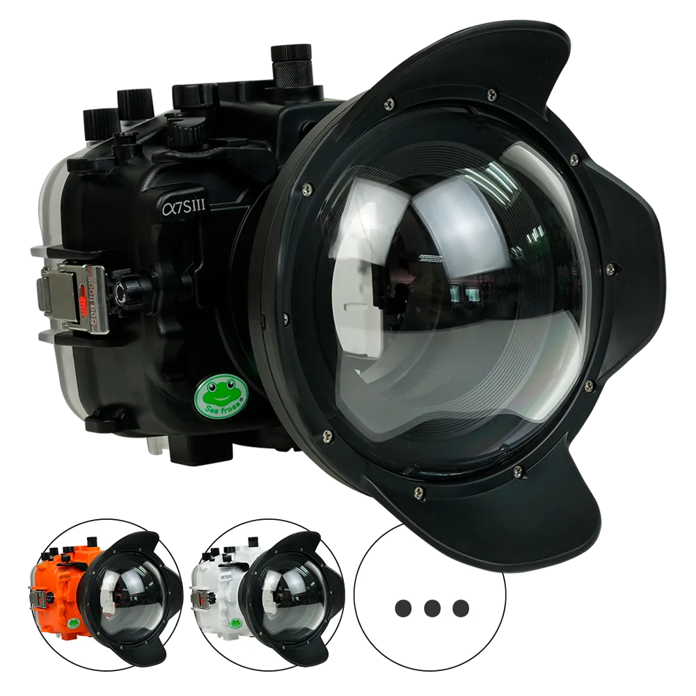 Salted Line Sea Frogs Underwater Camera Housing for Sony A7SIII with V10 Dome Port