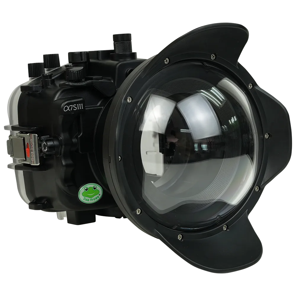 Salted Line Sea Frogs Underwater Camera Housing for Sony A7SIII with V10 Dome Port - Image 2