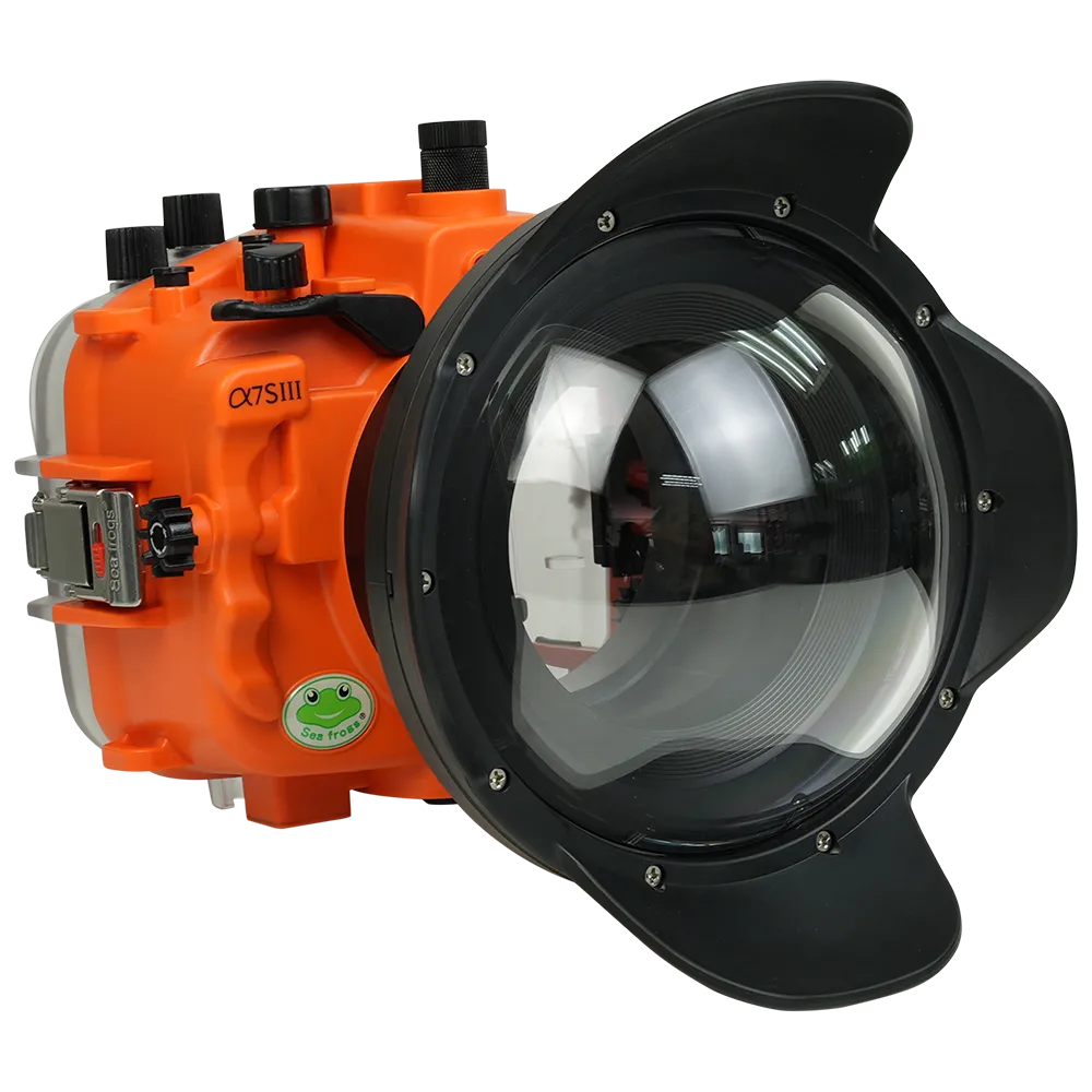 Salted Line Sea Frogs Underwater Camera Housing for Sony A7SIII with V10 Dome Port - Image 9