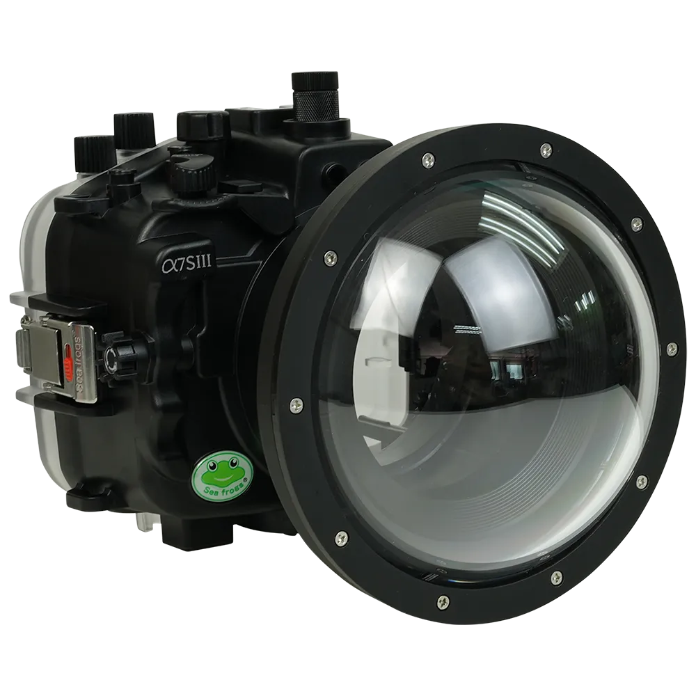 Salted Line Sea Frogs Underwater Camera Housing for Sony A7SIII with V10 Dome Port - Image 3