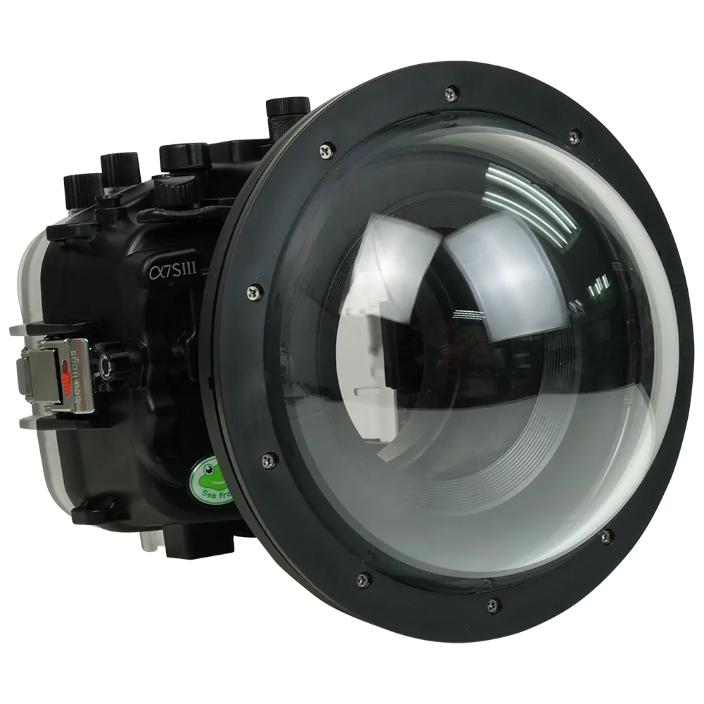 Salted Line Sea Frogs Underwater Camera Housing for Sony A7SIII with V10 Dome Port - Image 6
