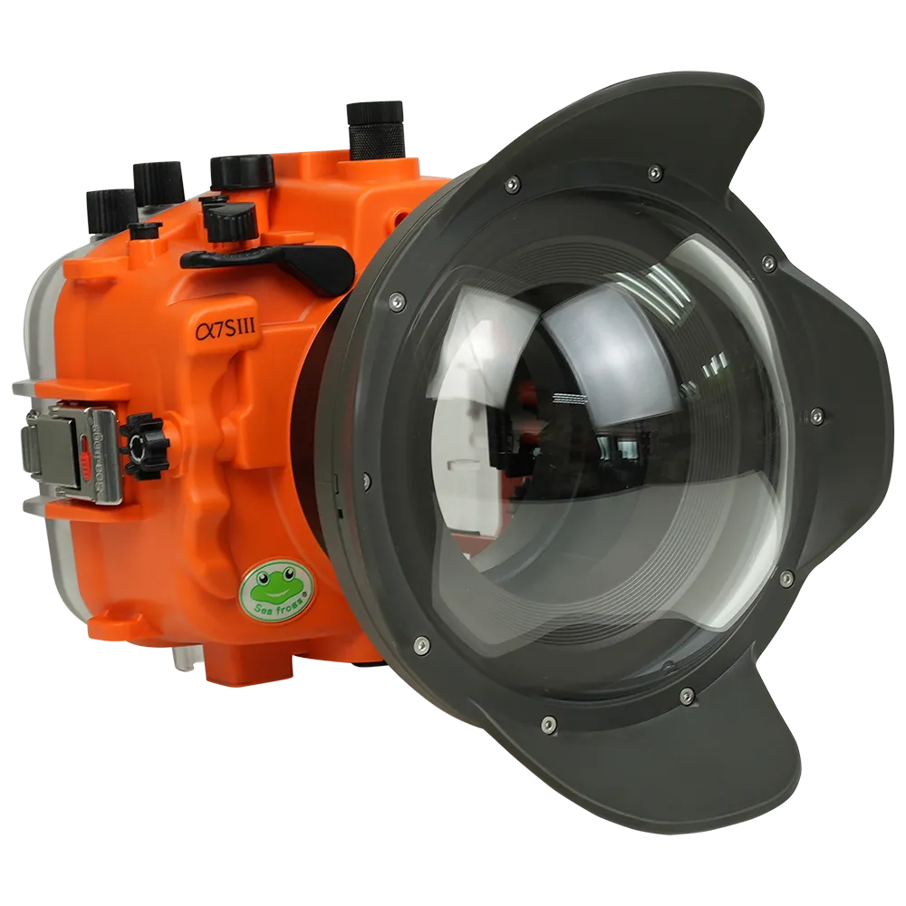 Salted Line Sea Frogs Underwater Camera Housing for Sony A7SIII with V10 Dome Port - Image 11