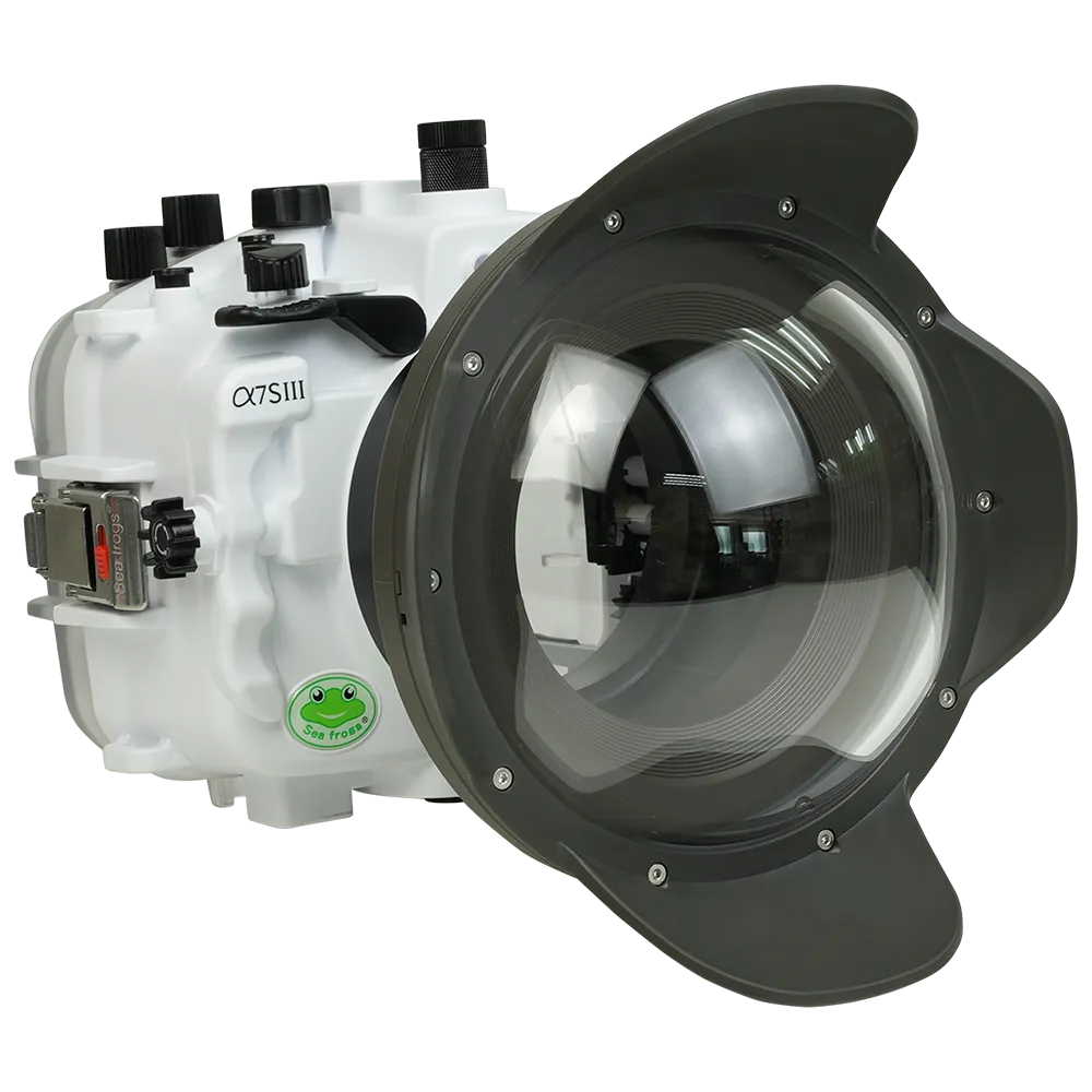Salted Line Sea Frogs Underwater Camera Housing for Sony A7SIII with V10 Dome Port - Image 18