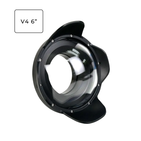 Sea Frogs V4 6'' Acrylic Dome Ports  for Underwater Camera Housings