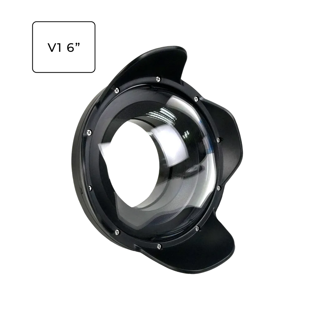 Sea Frogs V1 Dome Ports with 23mm Extension Ring - Image 2