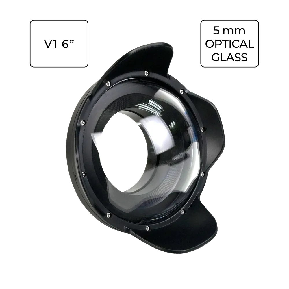 Sea Frogs V1 Dome Ports with 23mm Extension Ring - Image 6