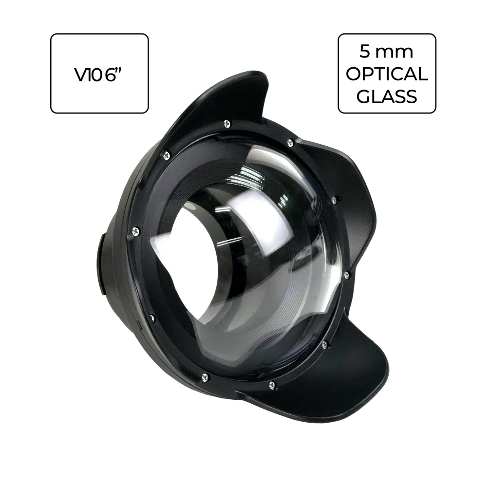 Sea Frogs V10 Dome Ports with 61mm Extension Ring - Image 6