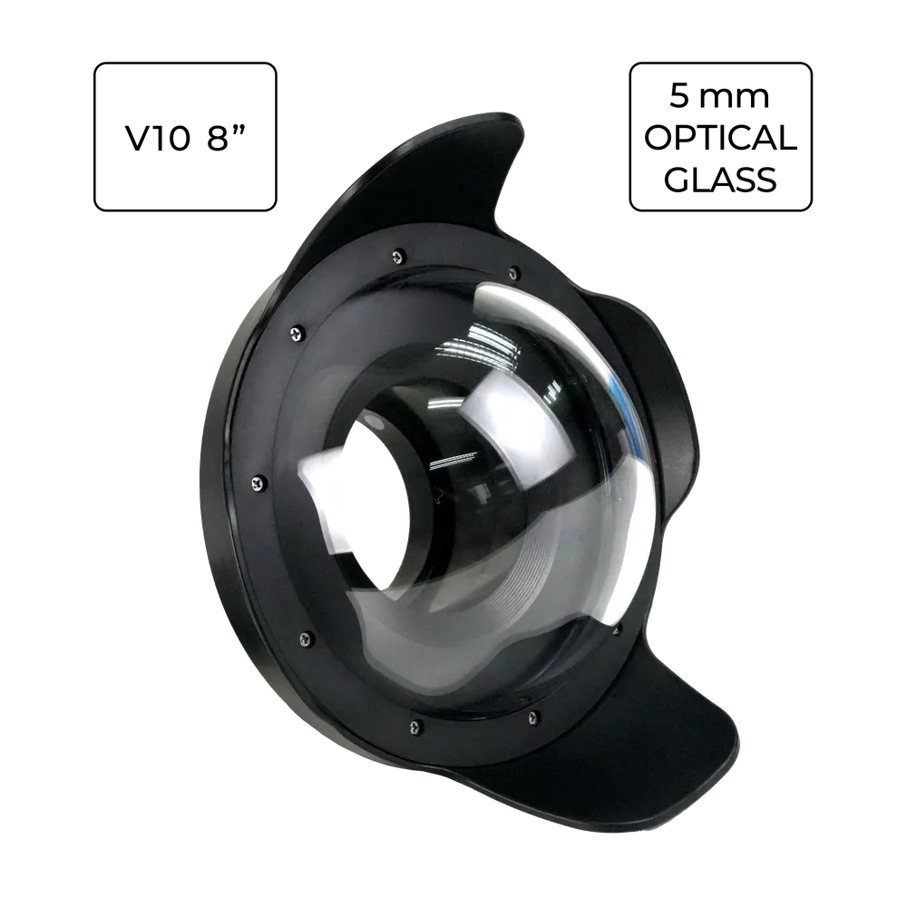 Sea Frogs V10 Dome Ports with 61mm Extension Ring - Image 7