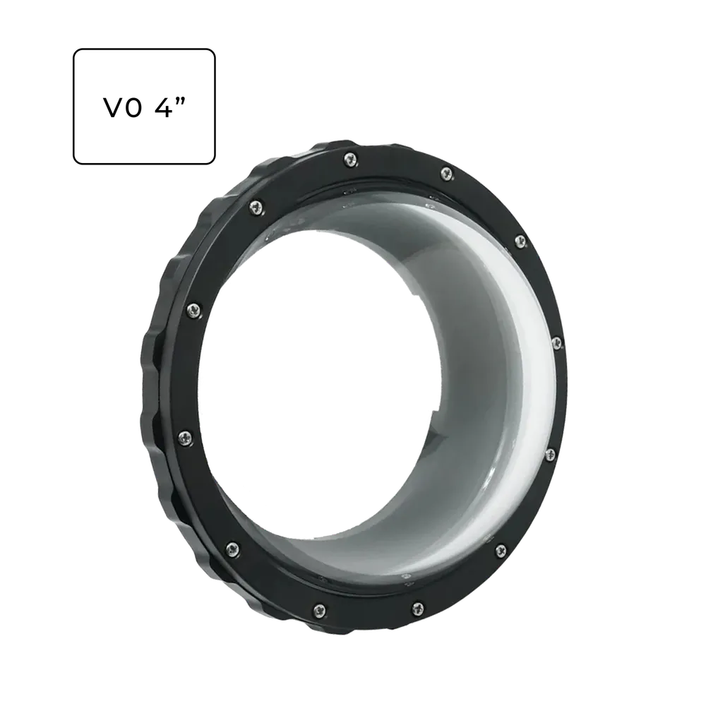 KitDive Salted Line V0 4'' Acrylic Dome Ports for Underwater Camera Housings