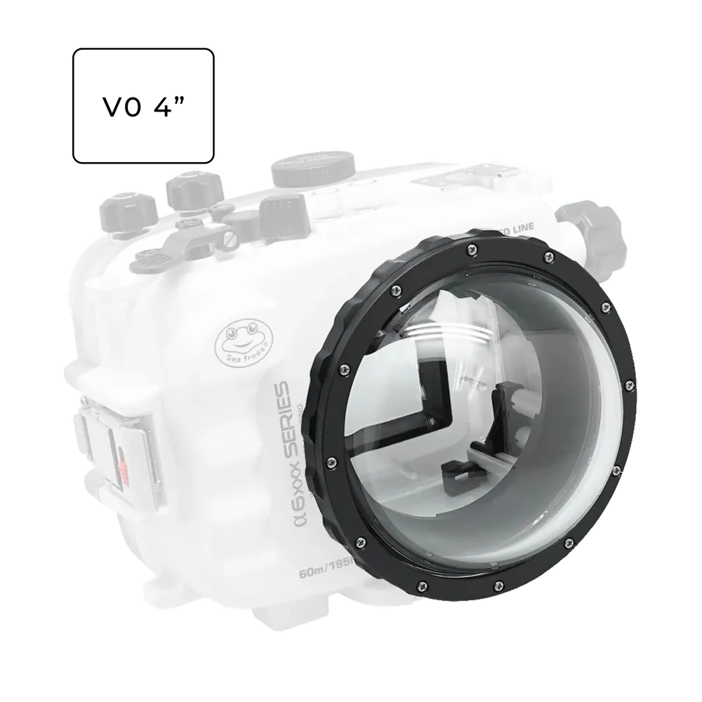 KitDive Salted Line V0 4'' Acrylic Dome Ports for Underwater Camera Housings - Image 3