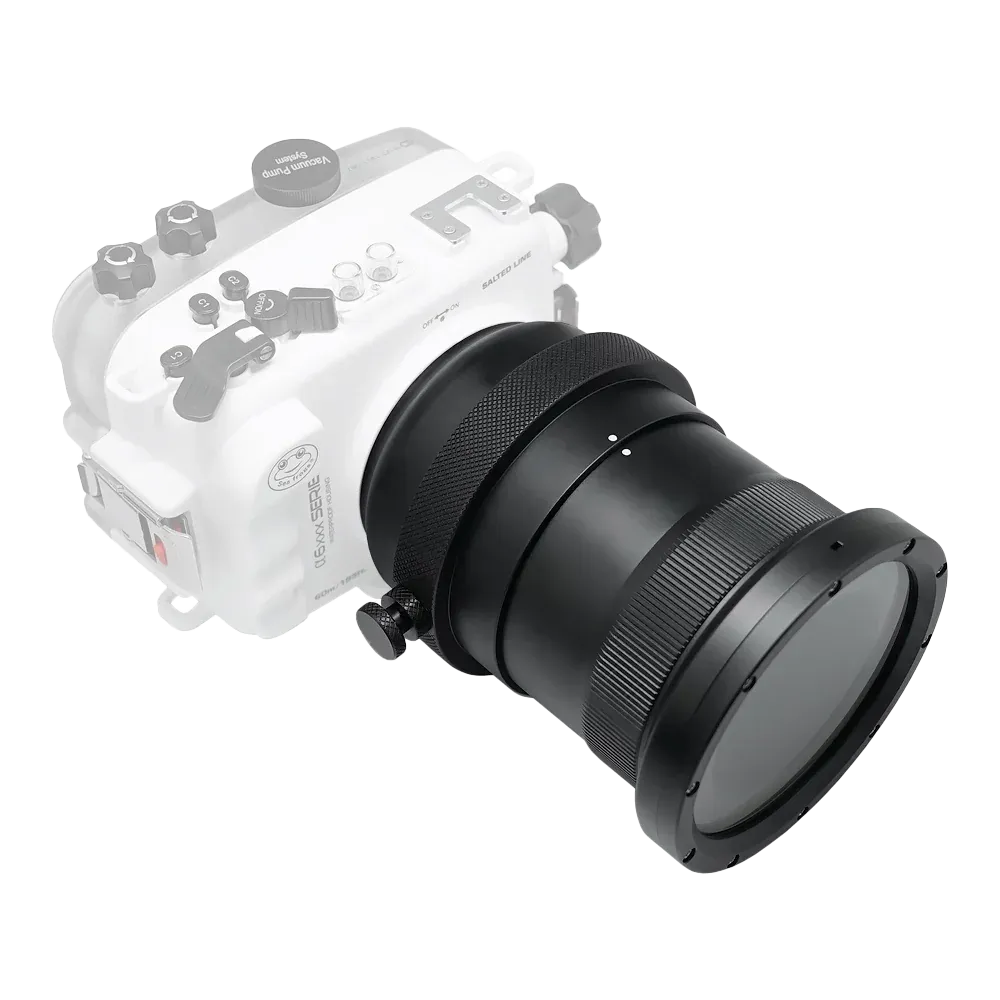 Salted Line 4'' - 80mm Bayonet Optical Glass Flat Ports for Sony A6xxx/RX1xx Housings - Image 7