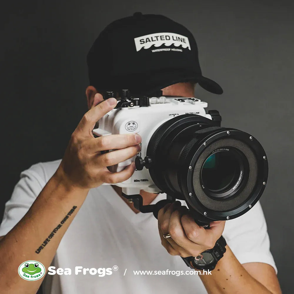 Salted Line 4'' - 80mm Bayonet Optical Glass Flat Ports for Sony A6xxx/RX1xx Housings - Image 11
