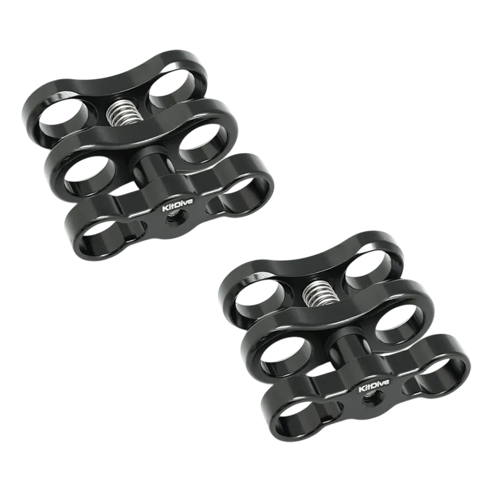 Salted Line Hard Coat Anodizing Aluminium 1-inch Ball Standard Clamps - Image 3