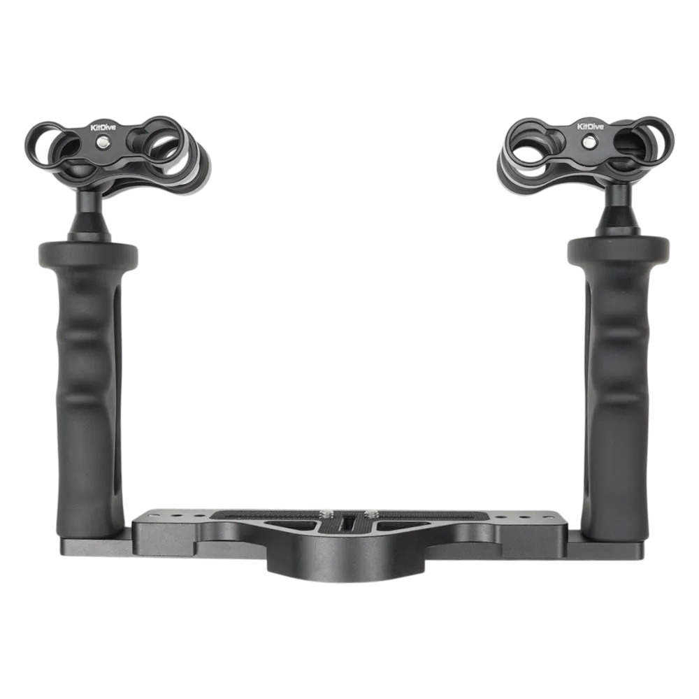 Salted Line Adjustable Aluminium Tray for Underwater Camera Housings and Clamps Bundle - Image 2