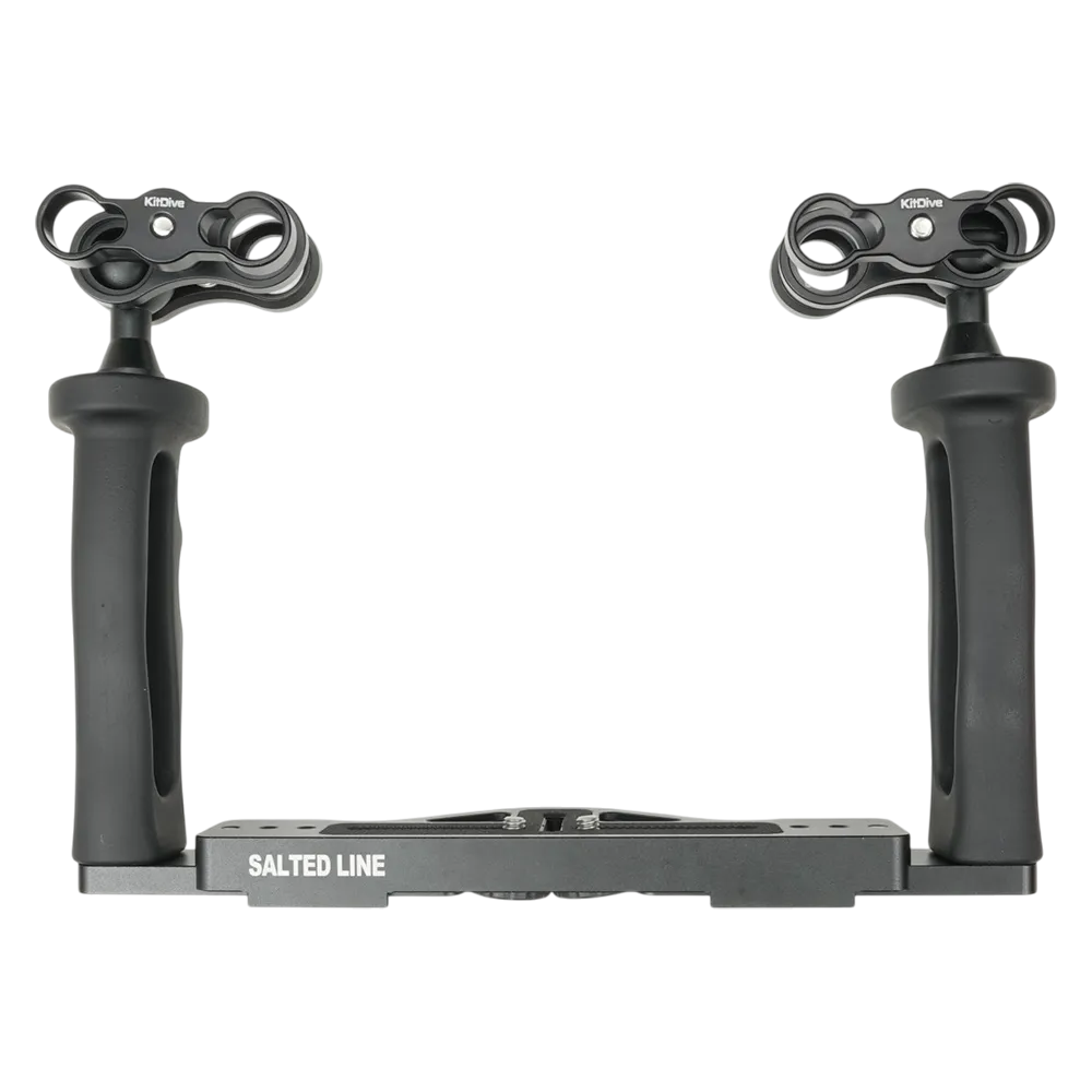 Salted Line Adjustable Aluminium Tray for Underwater Camera Housings and Clamps Bundle - Image 3