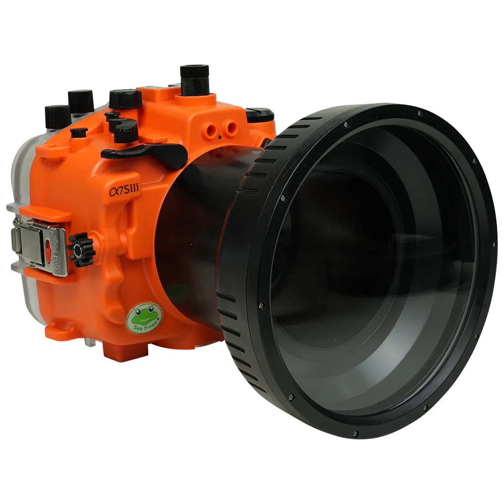 Salted Line Sea Frogs Underwater Camera Housing for Sony A7SIII with 6'' Glass Flat Port - Image 12