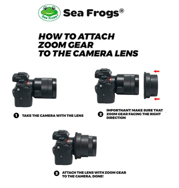 Zoom Gear for Sony E 55-210 mm F4.5-6.3 OSS Lens - Image 2